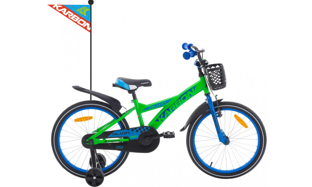 Bicycle Karbon Alvin 20 green-blue 