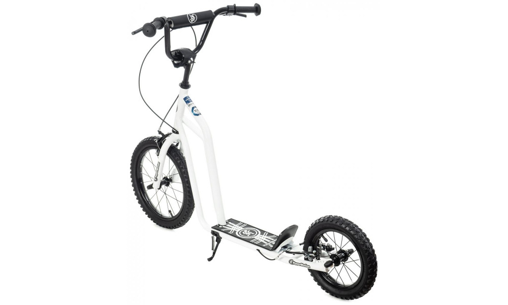 Самокат HyperMotion Viva 16 white - 2