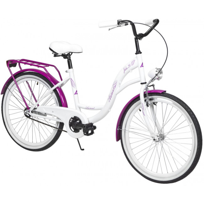 Bicycle AZIMUT Julie 24" 2025 white-violet