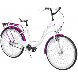 Bicycle AZIMUT Julie 24" 2025 white-violet