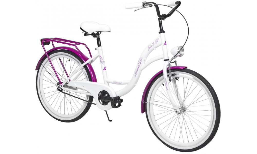 Bicycle AZIMUT Julie 24" 2023 white-violet - 4
