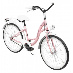 Bicycle AZIMUT Julie 24" 2023 pink-white