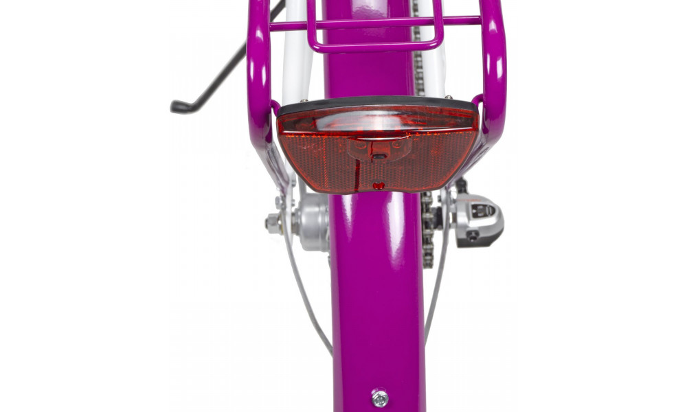 Велосипед AZIMUT Julie 24" 3-speed 2025 white-violet - 3