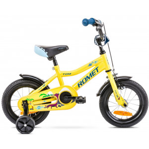 Bicycle Romet Tom 12" 2021 yellow-blue