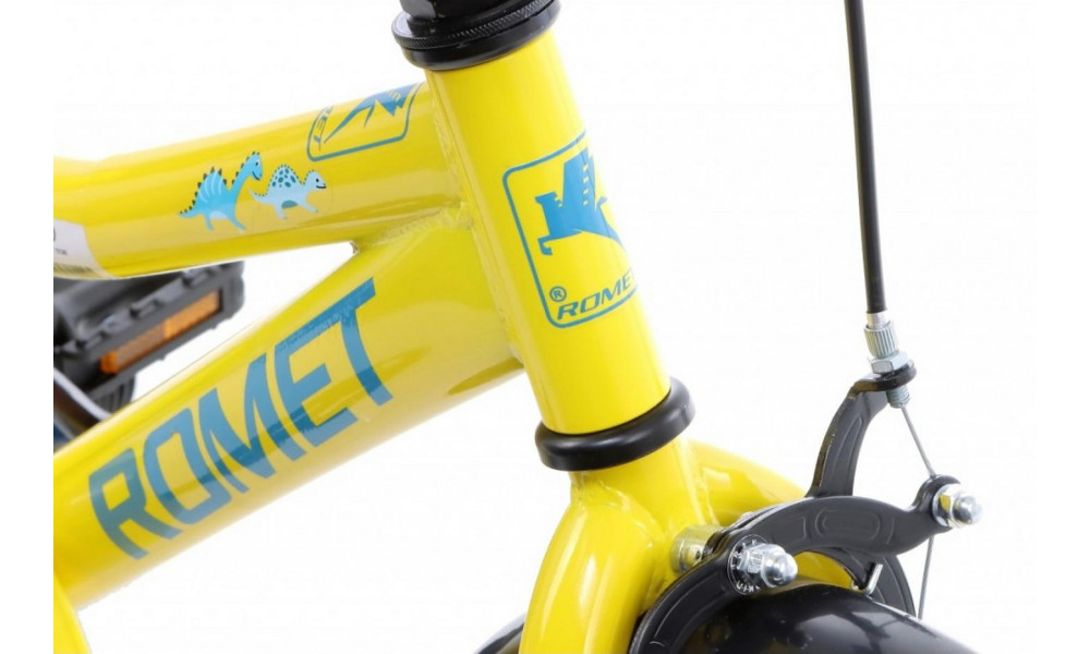 Bicycle Romet Tom 12" 2021 yellow-blue - 2