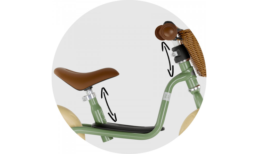 Беговел PUKY LR M Classic retro-green - 5 Беговел PUKY LR M Classic retro-green - 5