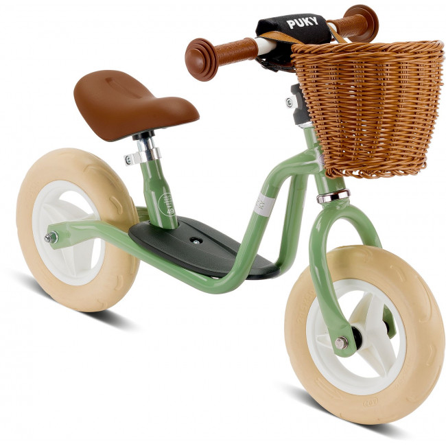 Balance / learner bike PUKY LR M Classic retro-green