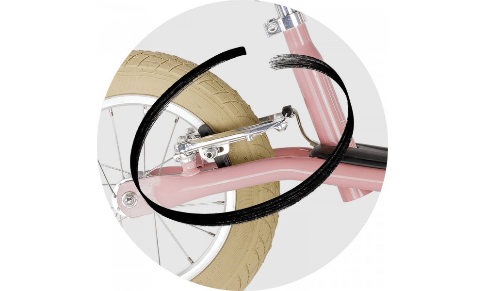 Беговел PUKY LR XL Br Classic retro-rose - 4 Беговел PUKY LR XL Br Classic retro-rose - 4