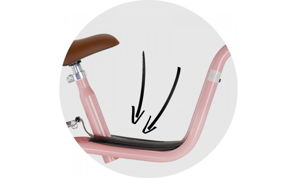 Беговел PUKY LR XL Br Classic retro-rose - 5 Беговел PUKY LR XL Br Classic retro-rose - 5