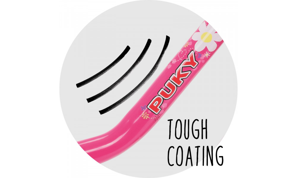 Велосипед PUKY Steel 12 lovely pink - 7