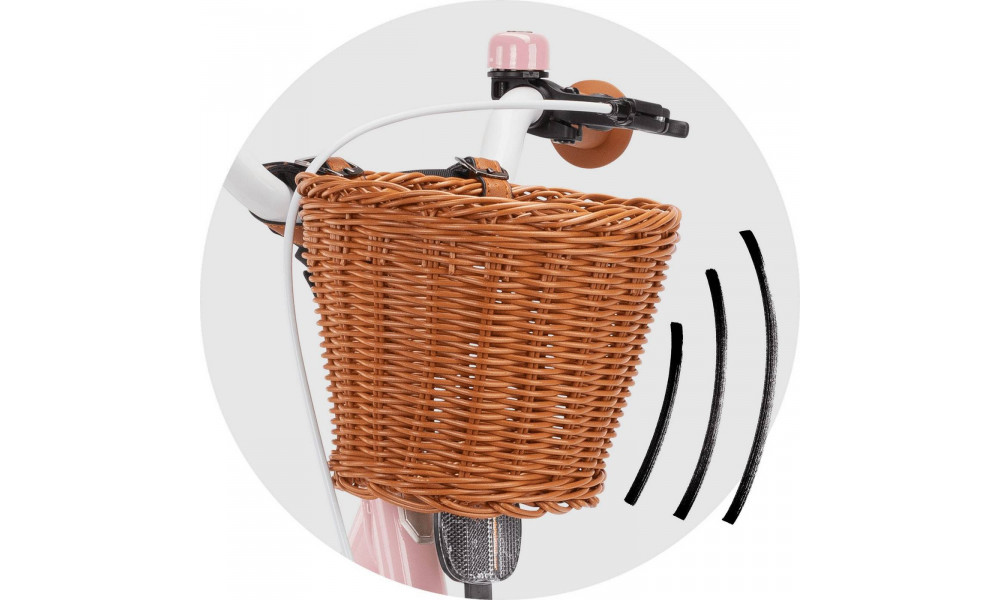 Bicycle PUKY Steel Classic 16 retro-rose - 5
