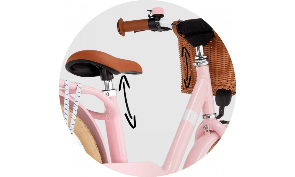 Велосипед PUKY Steel Classic 16 retro-rose - 6