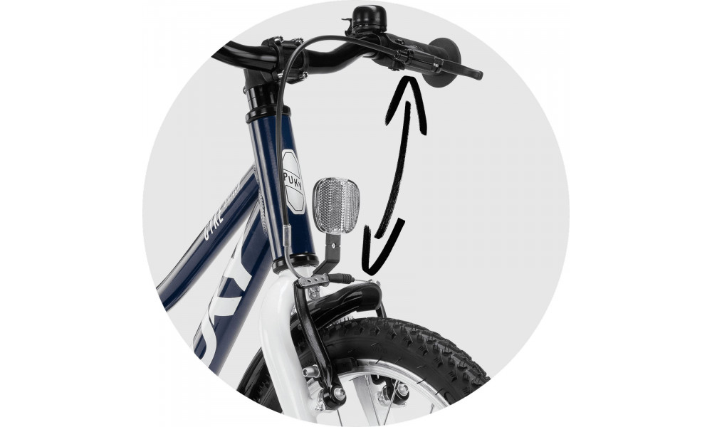 Велосипед PUKY CYKE 16-1 Alu racingblue-white - 5