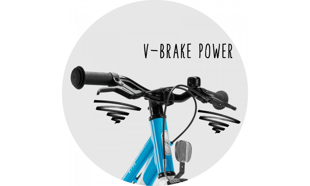 Велосипед PUKY CYKE 18-1 Alu Freewheel freshblue-white - 5