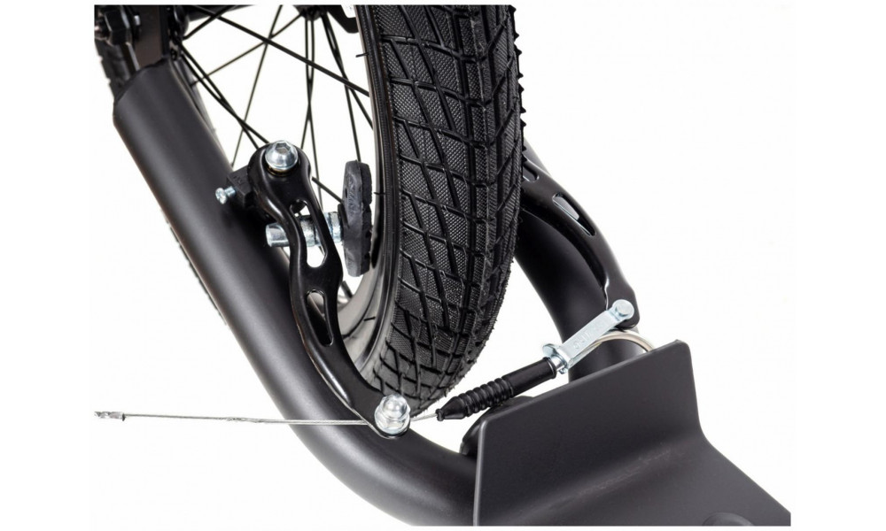 Самокат HyperMotion Riva 20/16 black - 2
