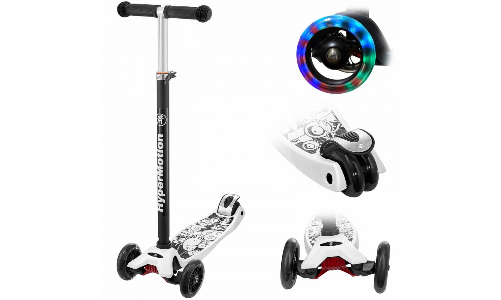 Самокат HyperMotion Alamo white - 10