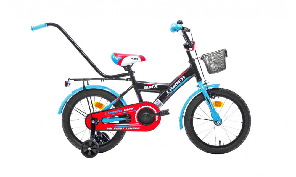 Bicycle Monteria Limber 12" black-blue-red - 8