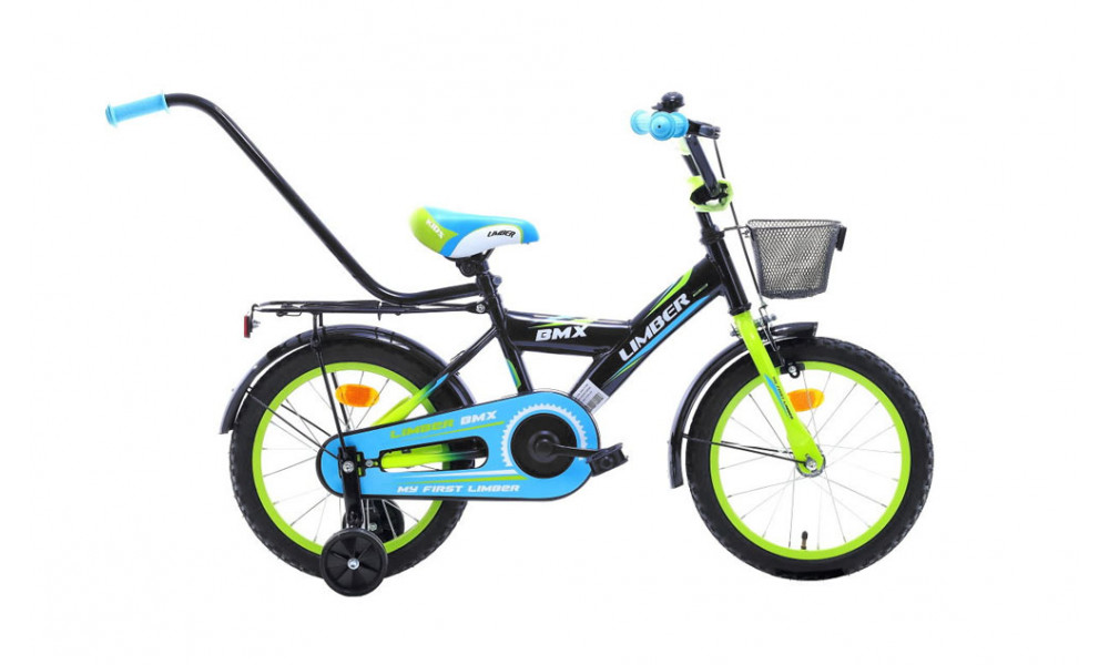 Bicycle Monteria Limber 12" black-green-blue - 7