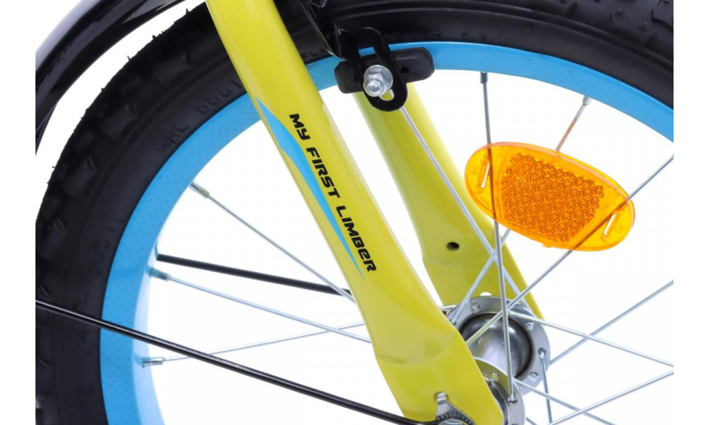 Dviratis Monteria Limber 16" black-yellow-blue - 2