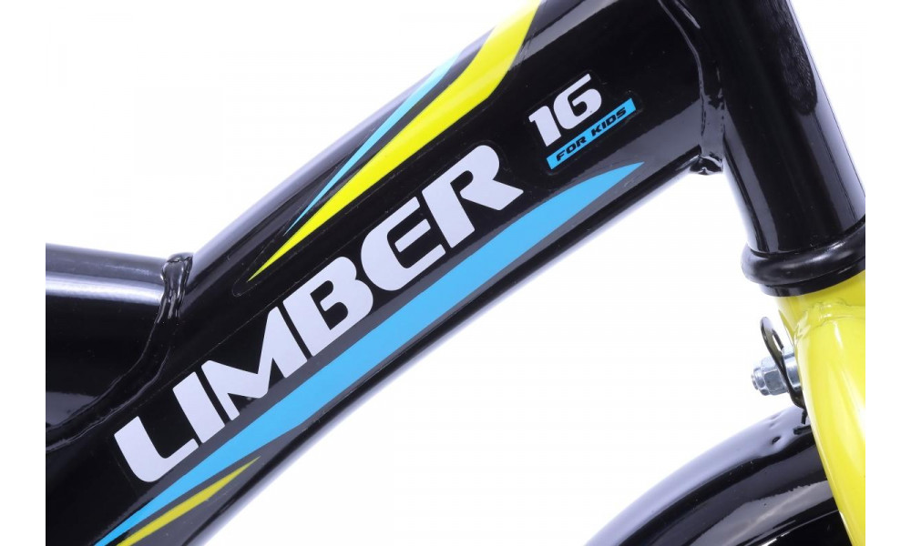 Dviratis Monteria Limber 16" black-yellow-blue - 3