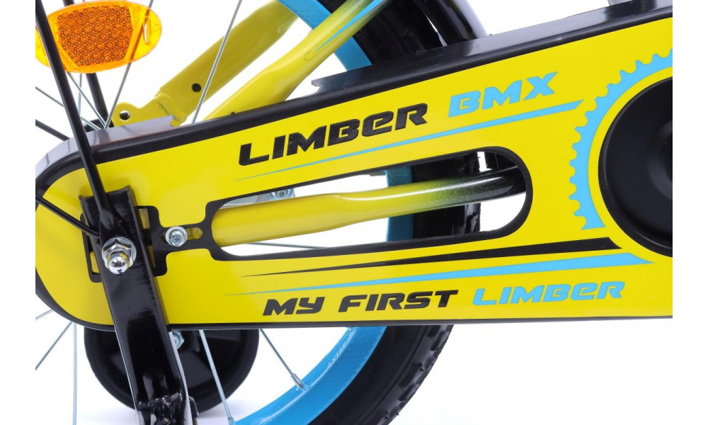 Dviratis Monteria Limber 16" black-yellow-blue - 8
