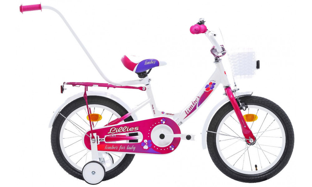Bicycle Monteria Limber 16" white-pink - 1