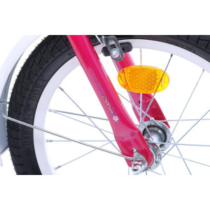 Bicycle Monteria Limber 16" white-pink