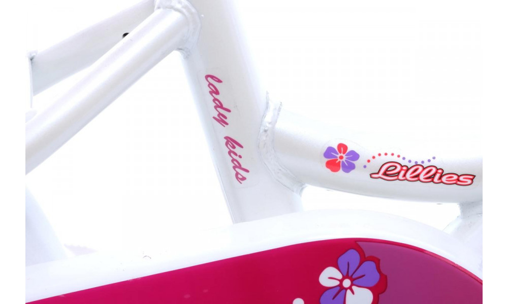 Bicycle Monteria Limber 16" white-pink - 6