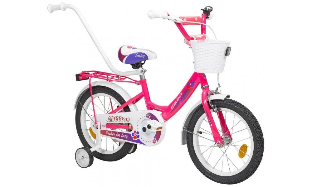 Bicycle Monteria Limber 16" neon pink - 1
