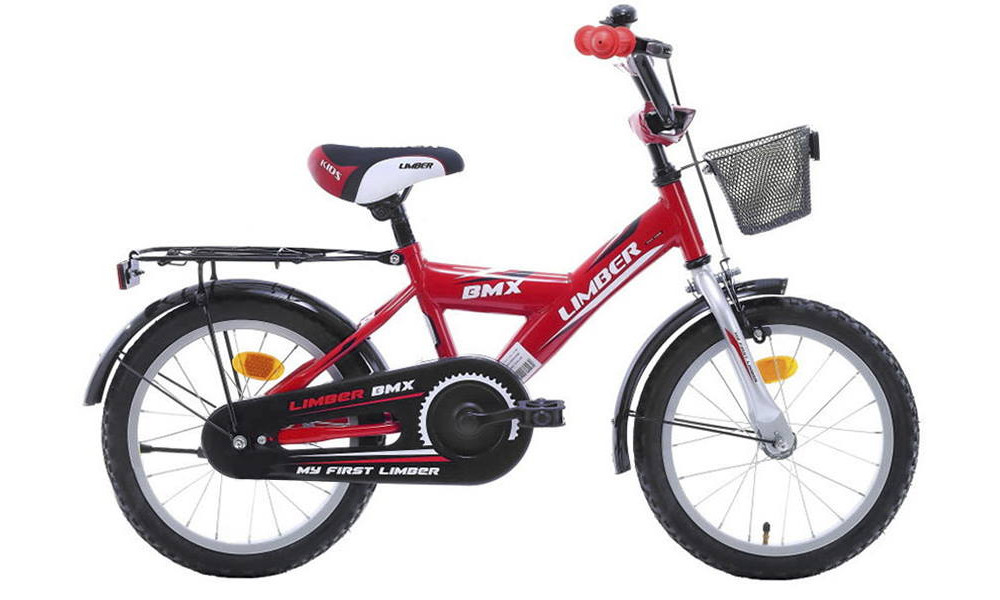 Bicycle Monteria Limber 20" red-silver-white - 4