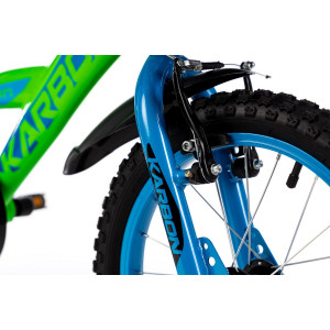 Bicycle Karbon Alvin 18 green-blue