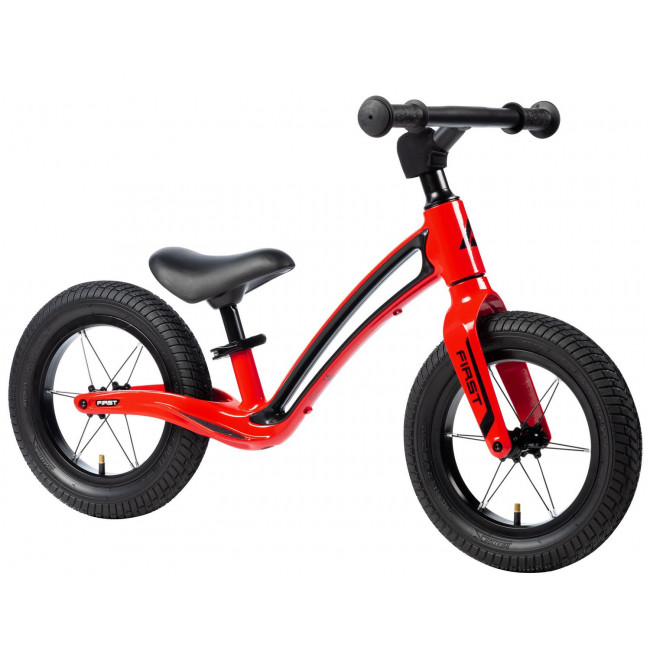Balance / learner bike Karbon First red-black