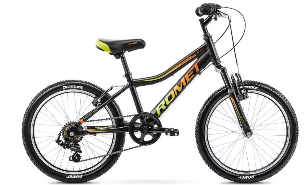 Bicycle Romet Rambler KID 2 20" 2022 black-orange 