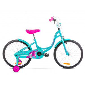 Bicycle Romet Tola 20" 2024 turquoise-violet