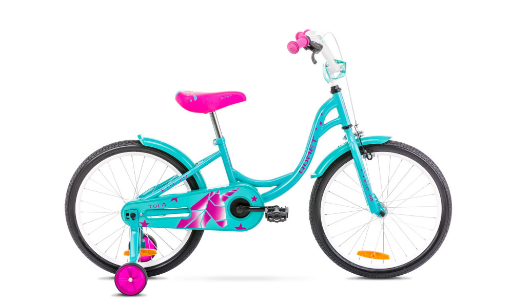 Bicycle Romet Tola 20" 2024 turquoise-violet 