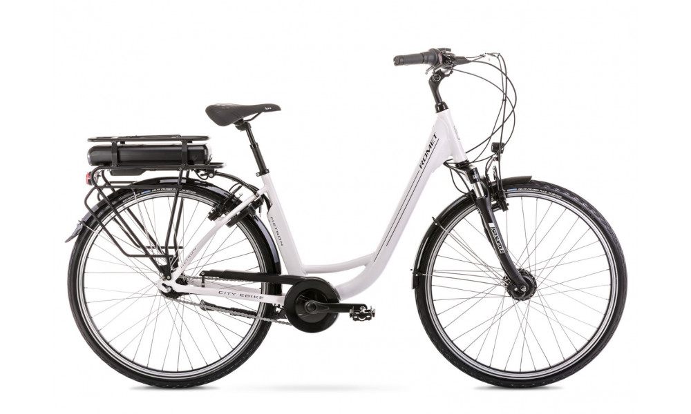 Электрический велосипед Romet Metron 28" white 
