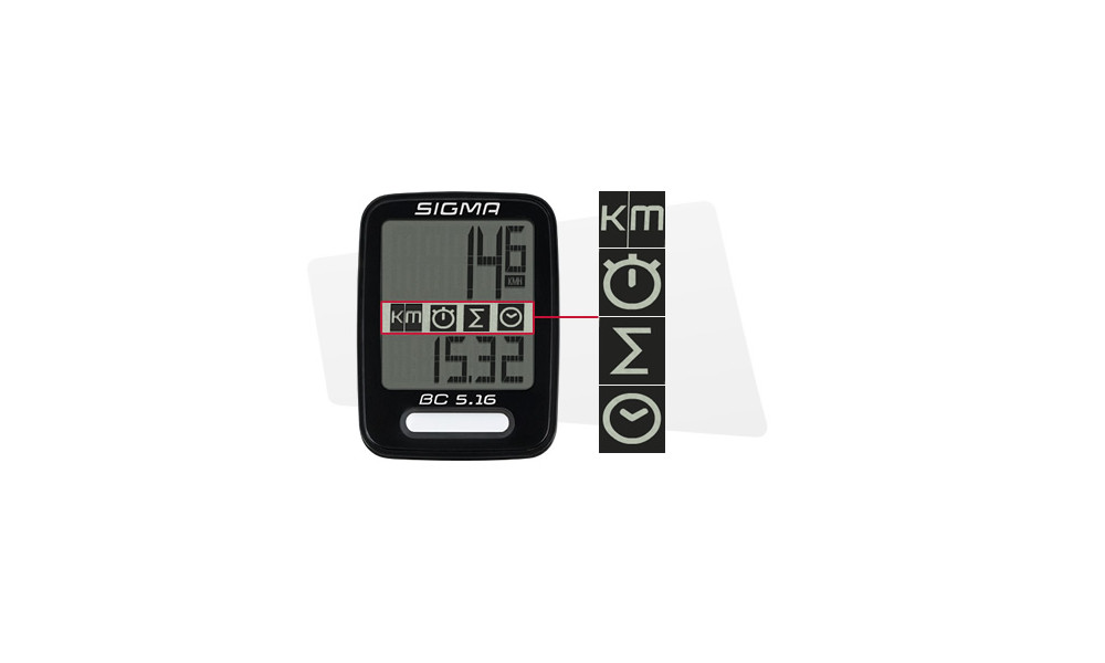 Велокомпьютер SIGMA BC 5.16 - 5