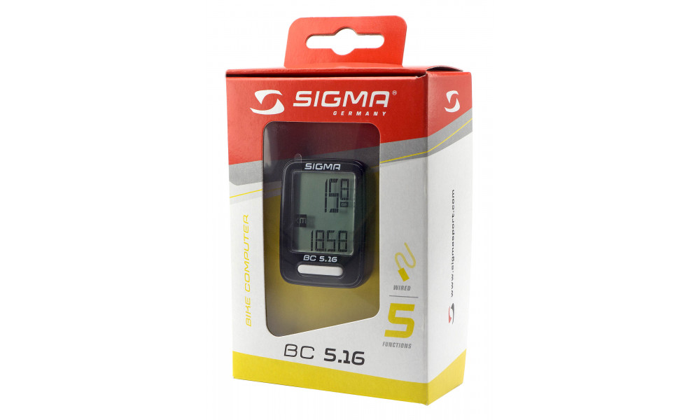 Велокомпьютер SIGMA BC 5.16 - 7