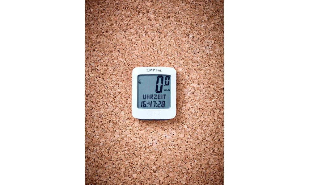 Велокомпьютер RFR CMPT wireless white 