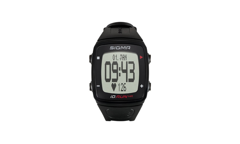 Sportswatch / heart rate monitor SIGMA iD.RUN HR GPS black - 1