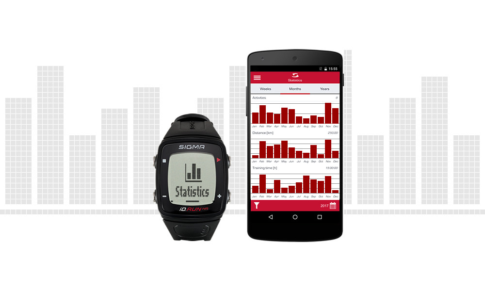Sportswatch / heart rate monitor SIGMA iD.RUN HR GPS black - 4