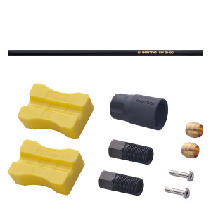 Disc brake hose Shimano XTR/Deore/LX SM-BH90 SS 1000mm black