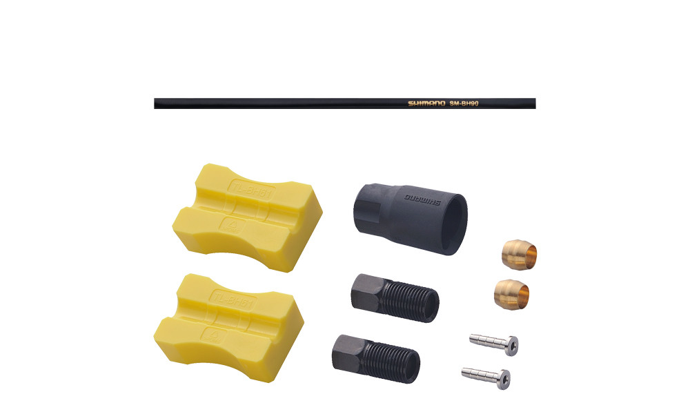 Disc brake hose Shimano XTR/Deore/LX SM-BH90 SS 1700mm black 