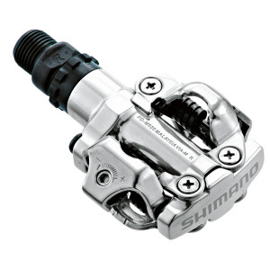 Педали Shimano PD-M520 SPD + SM-SH51 silver