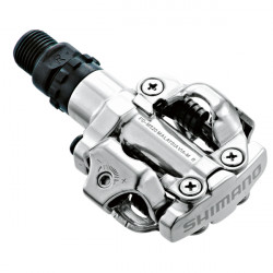 Pedals Shimano PD-M520 SPD + SM-SH51 silver