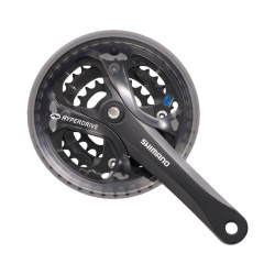 Блок передних звезд Shimano ALTUS FC-M361-42T 175MM 7/8-speed black