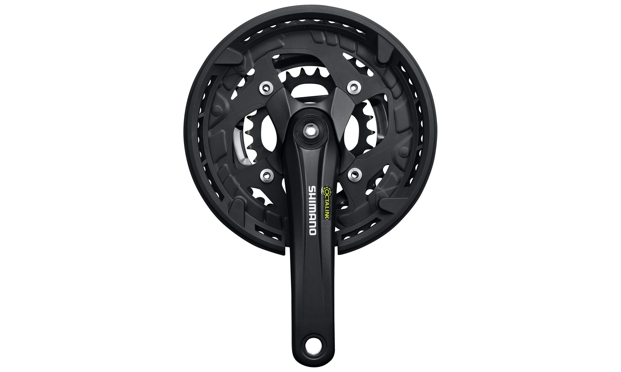 Блок передних звезд Shimano ALIVIO FC-T4010 OCTA 175MM 9-speed black 