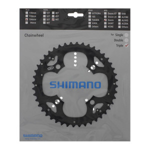 Передняя звезда Shimano FC-M530-44T black-BLACK