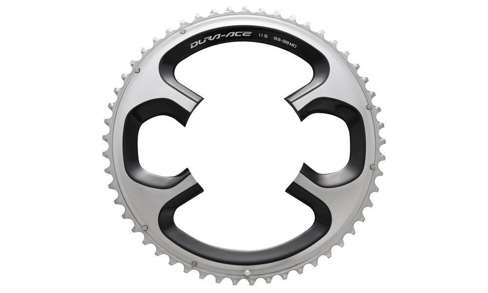 Передняя звезда Shimano DURA-ACE FC-9000-53T - 2