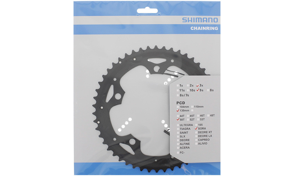 Передняя звезда Shimano FC-3503-50T - 1